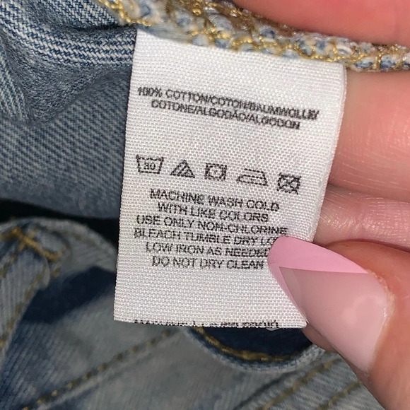 Free People Lacey Denim Cutoff Shorts - Picture 8 of 8